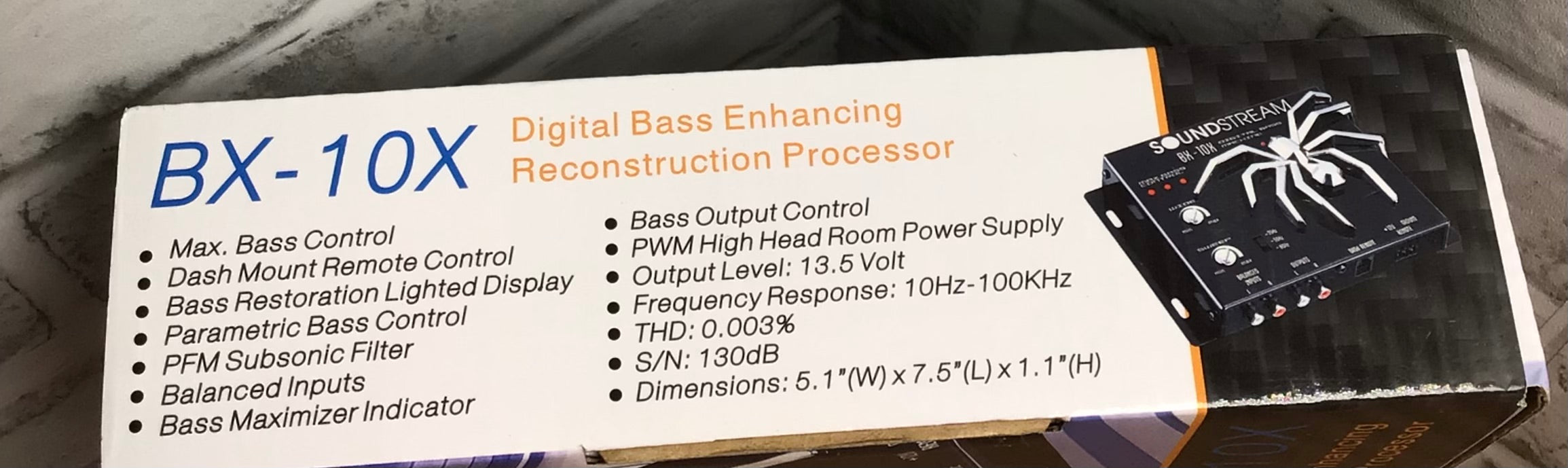 Soundstream Bx10x Bass Reconstruction Processor -Black (7878163759342)